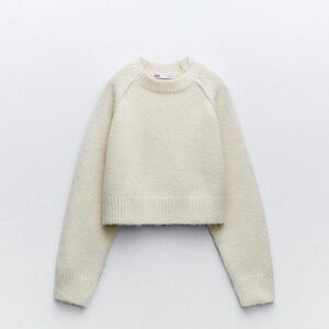 Zara Off-White knit sweater